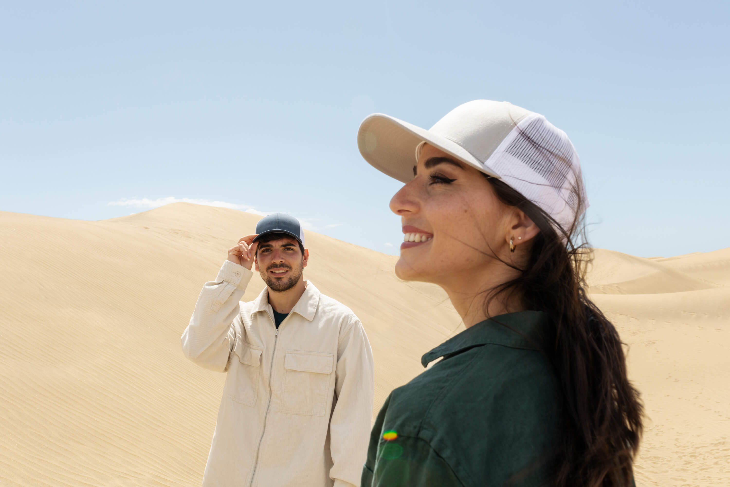 Guests enjoying UAE desert safari with Dunes Desert Safari