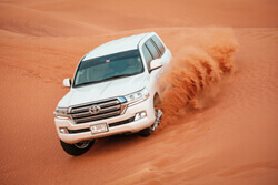 Dune bashing desert safari Abu Dhabi